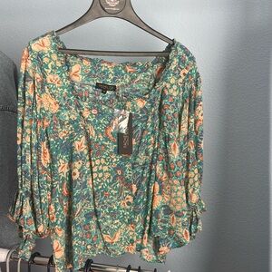 Rachel Zoe medium flowy blouse